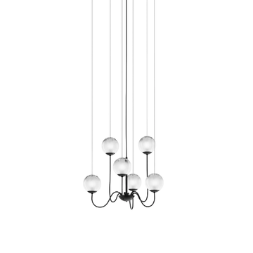 PUPPET SP 6P - Blown glass pendant lamp by Vetreria Vistosi - view 3